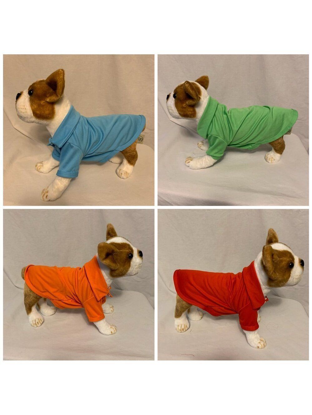 Bundle of Four Doggie Polo Shirts